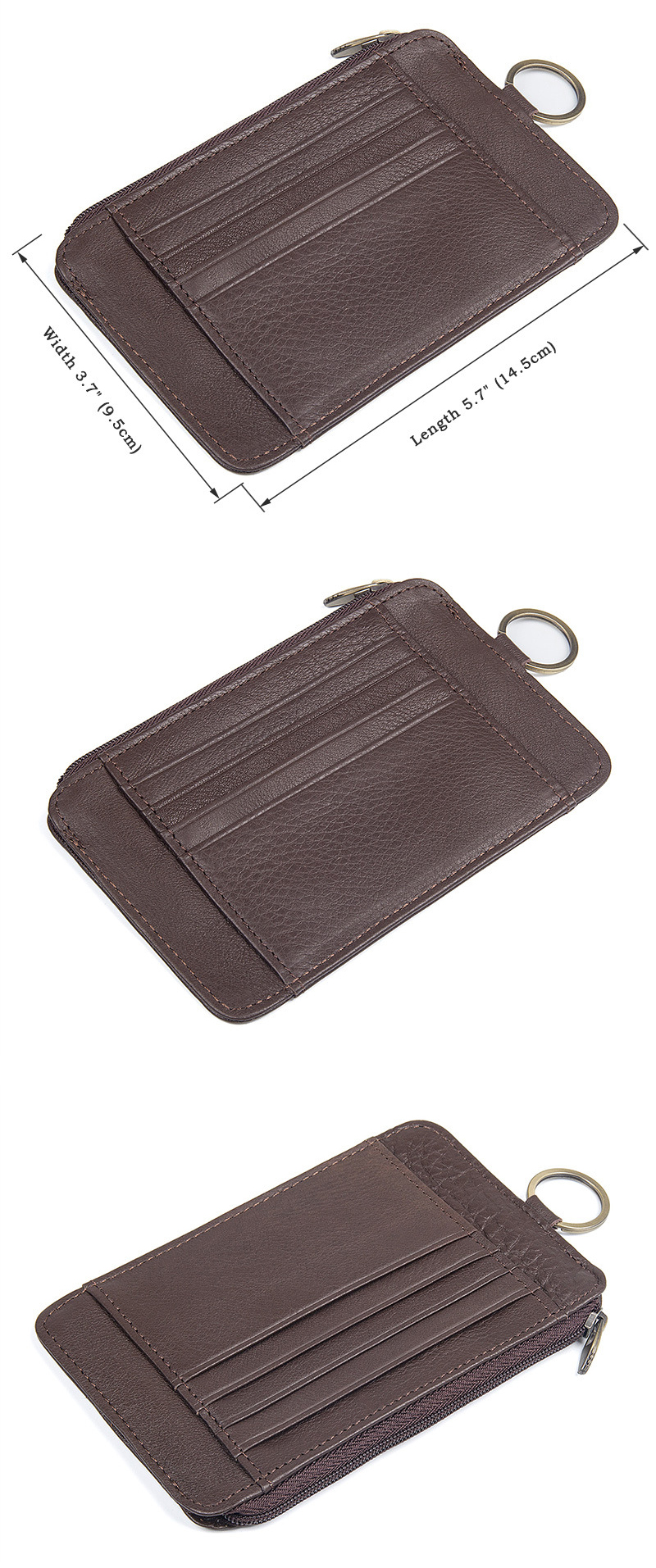leather card holder