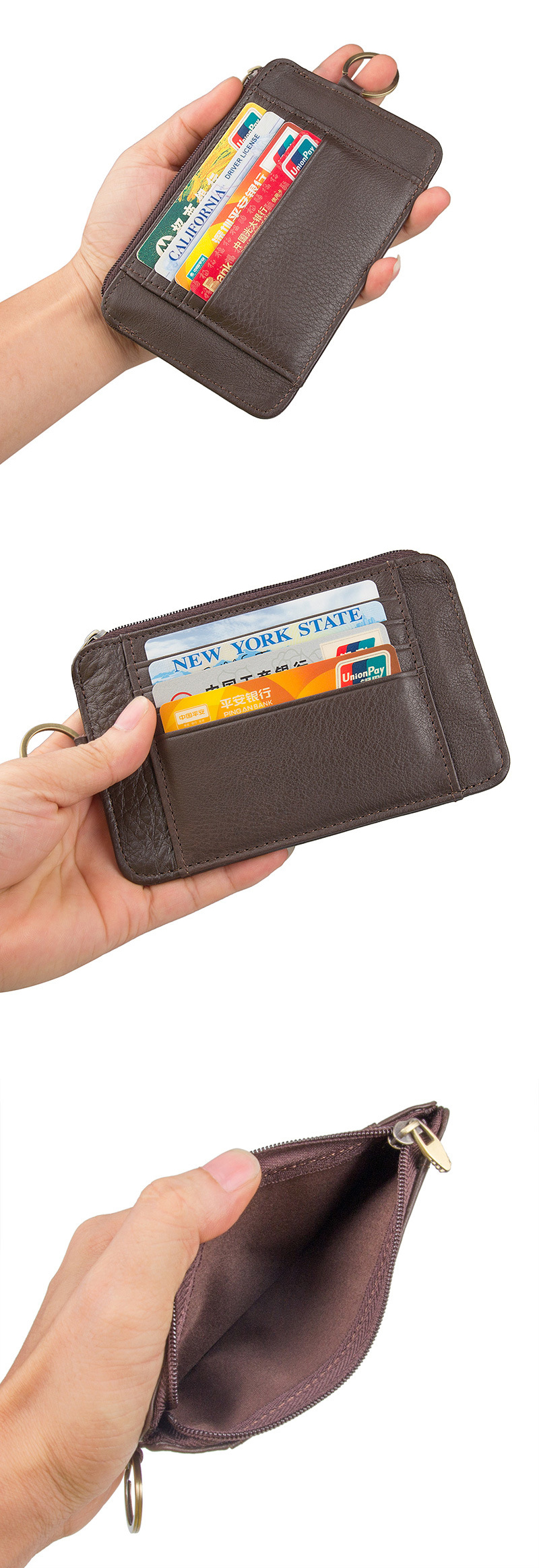 leather card wallet
