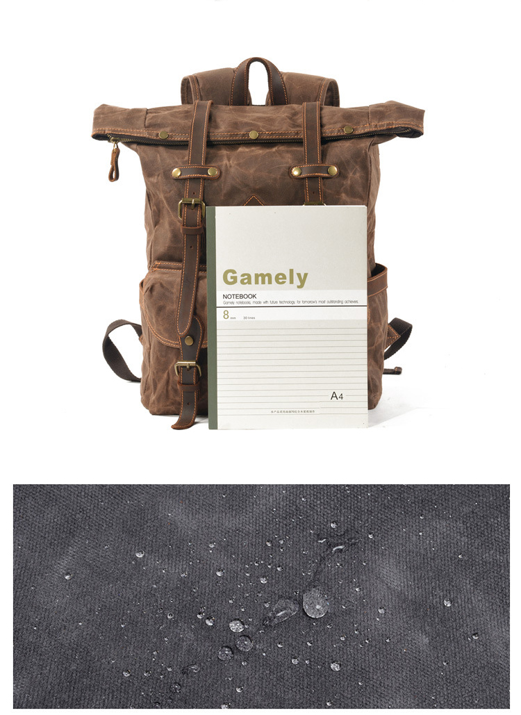canvas rucksack