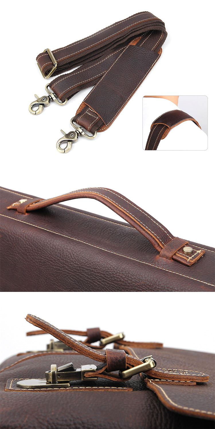 leather briefcase for men