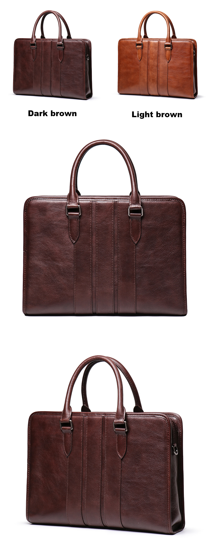 leather briefcase