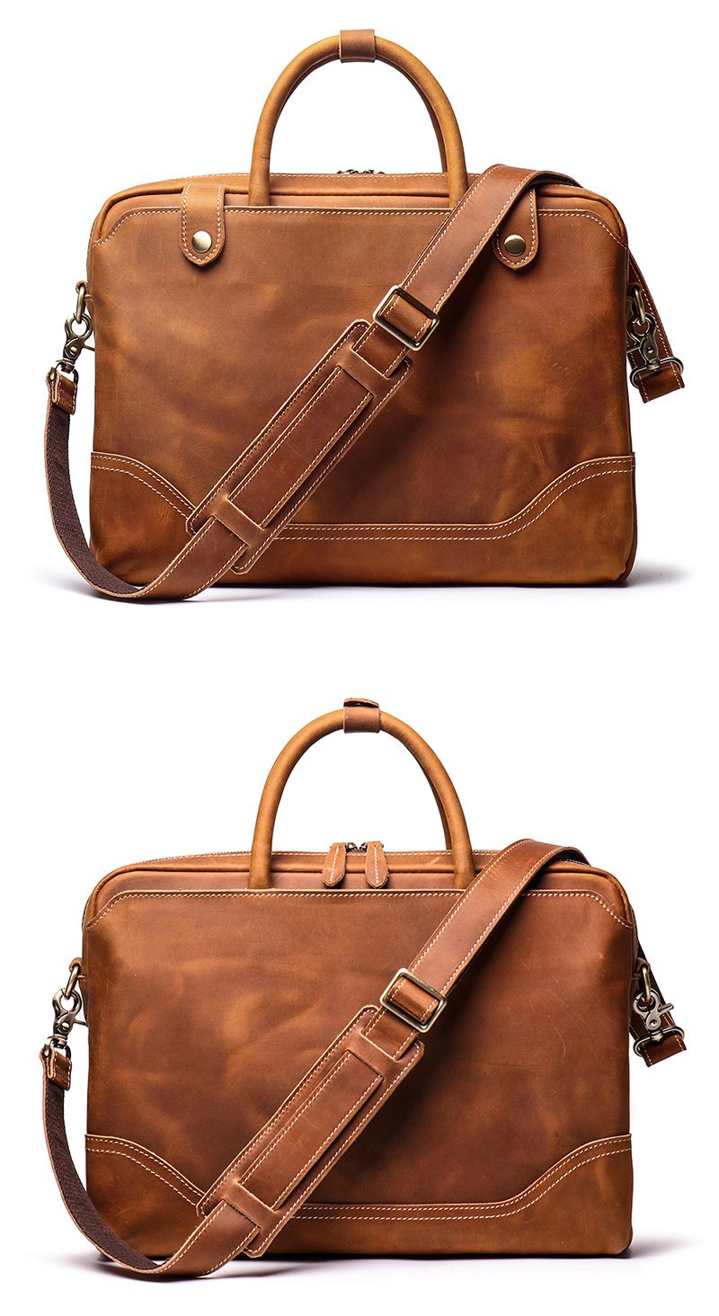 leather briefcase