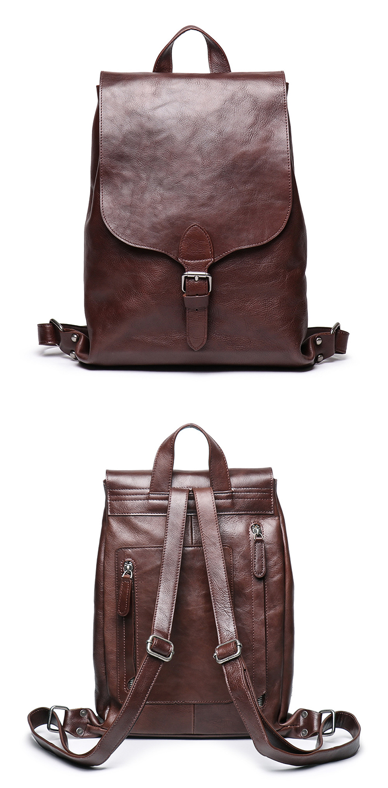 leather backpack bag