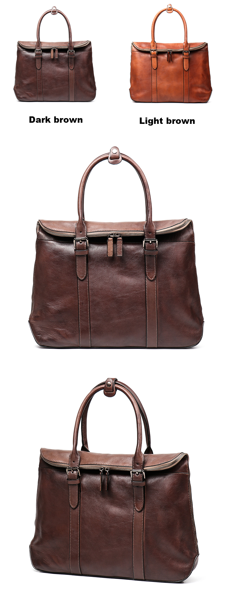 leather briefcase