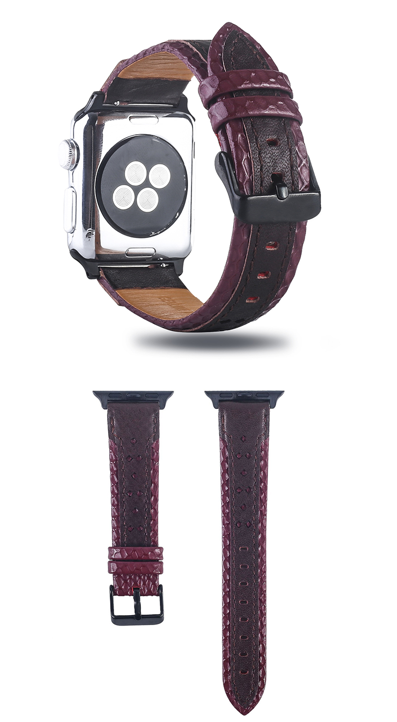 leather watch strap