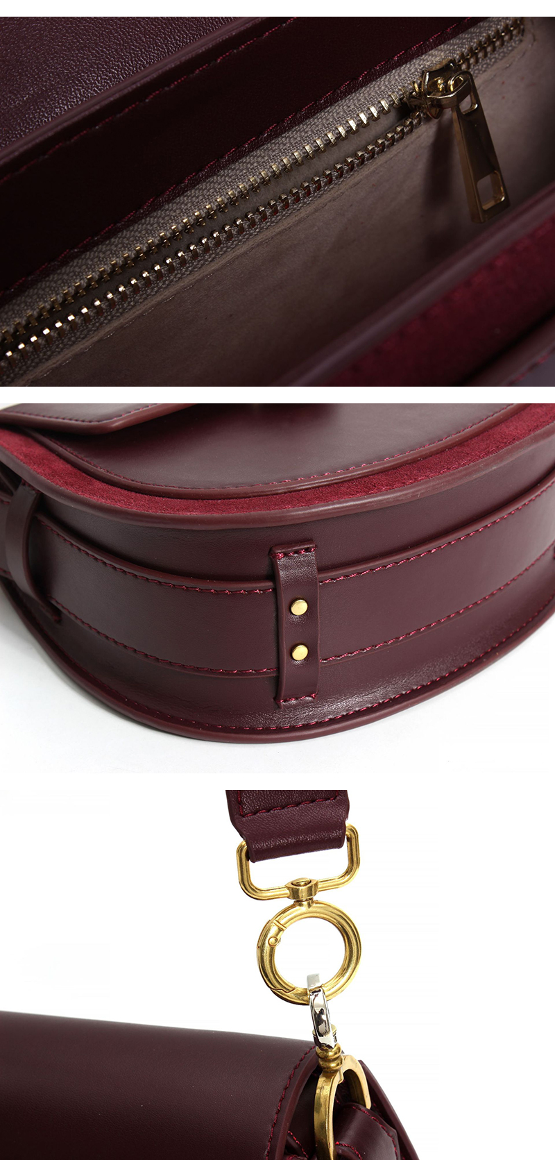 leather handbag