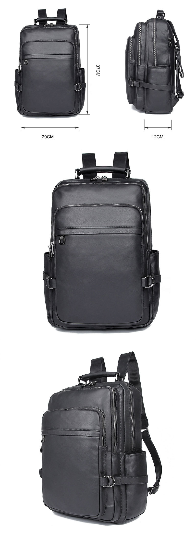leather backpack