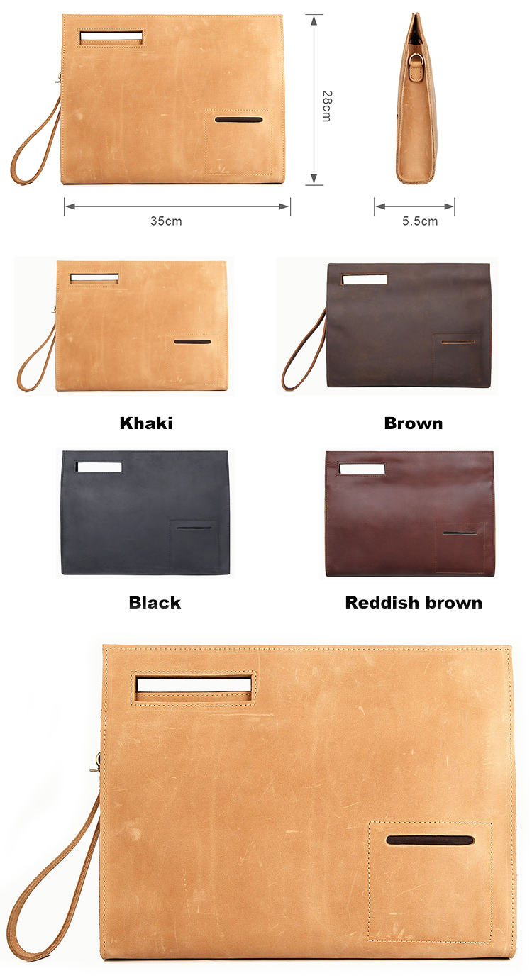 leather briefcase