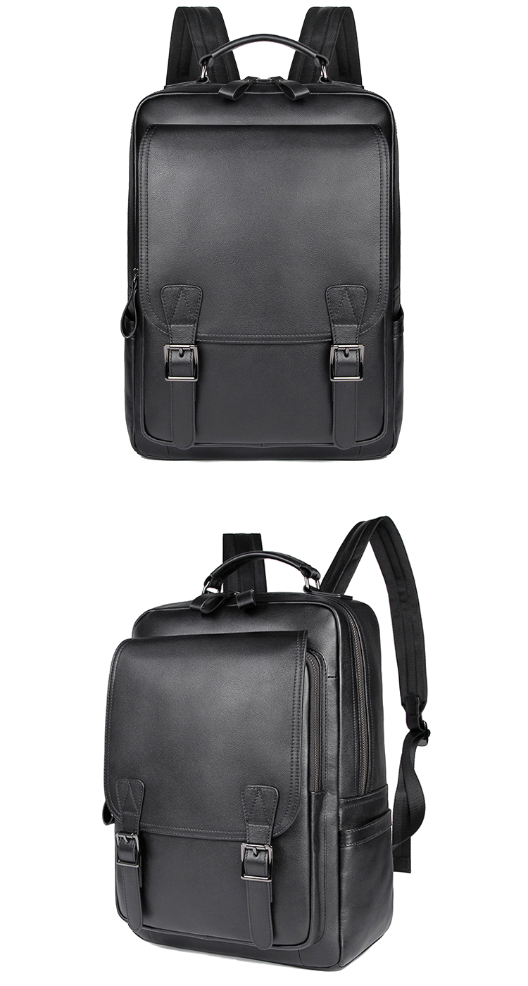 leather backpack