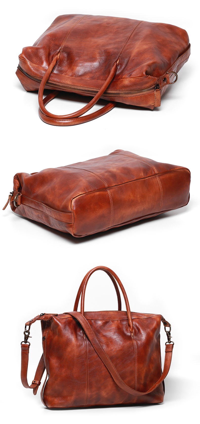 leather handbag