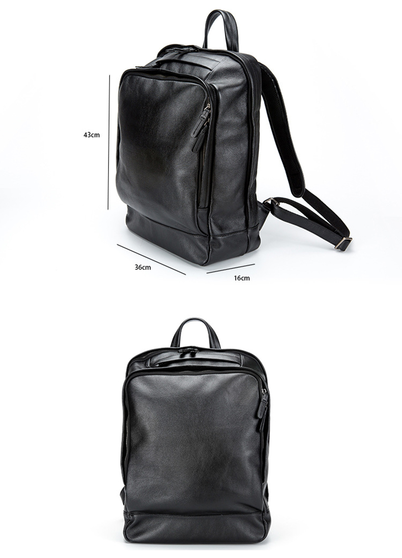 leather backpack