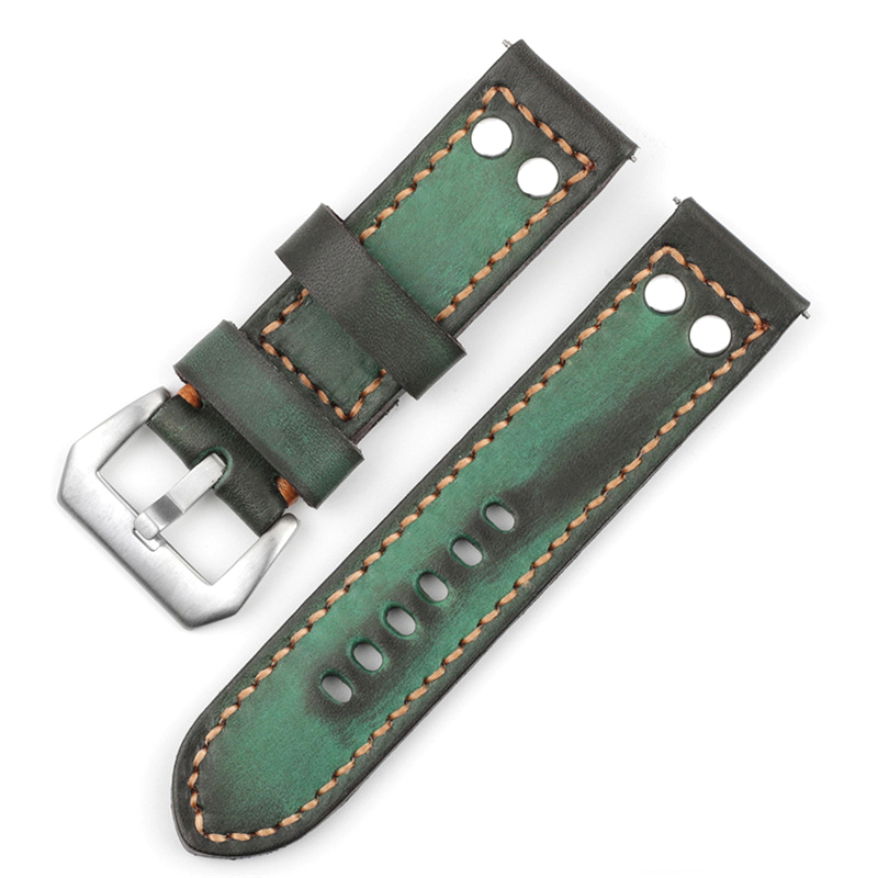 green watch strap