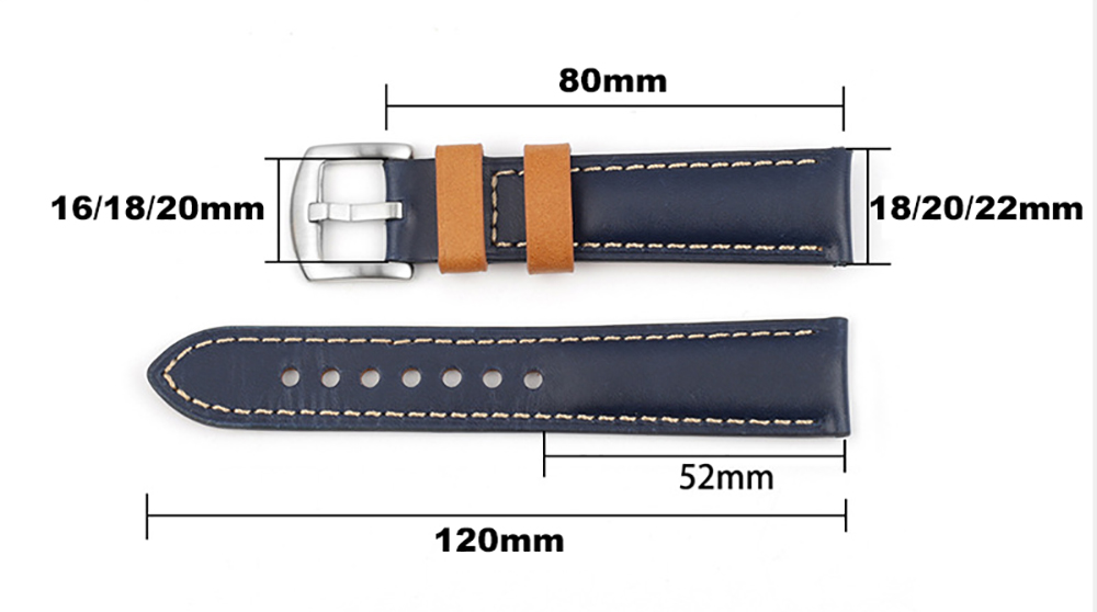 leather watch strap