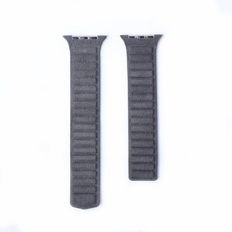 New Design Good Quality Alcantara Leather Smart Apple Watch Strap