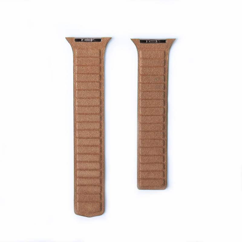 New Design Good Quality Alcantara Leather Smart Apple Watch Strap