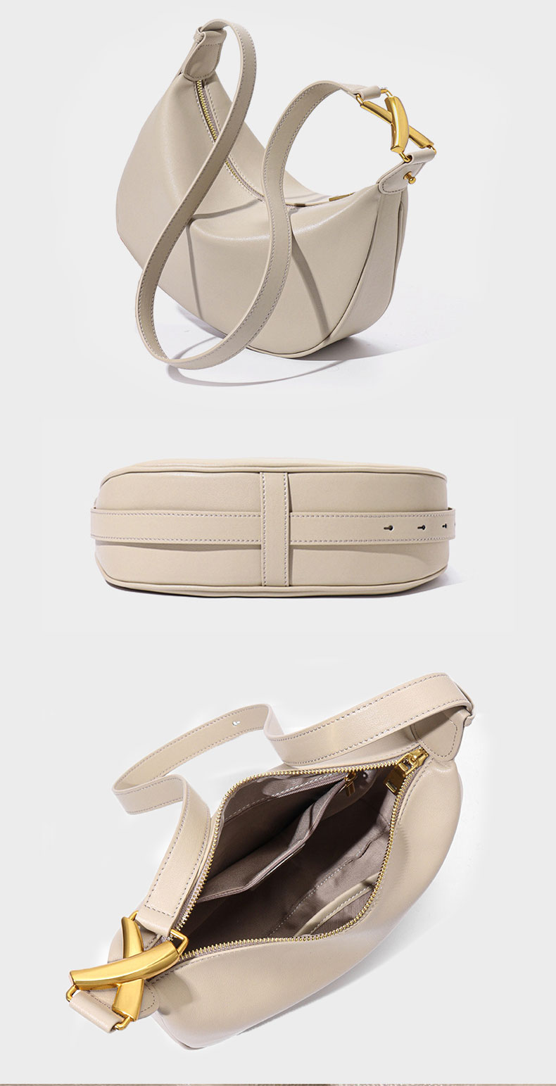 Stylish Premium Cowhide Leather Crossbody Bag for Women