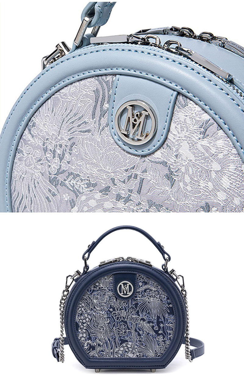 Elegant PU Metal Rivet Dinner Clutch Bag with Detachable Shoulder Strap