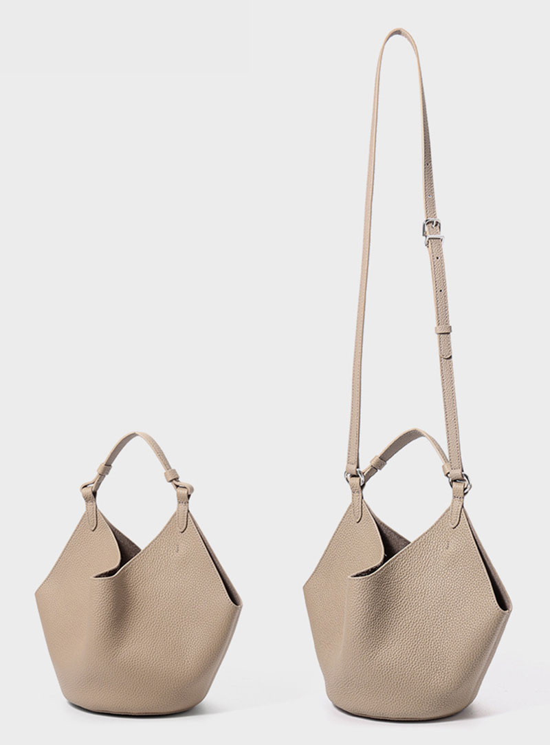 Elegant Genuine Leather Shoulder Tote Bag for Women