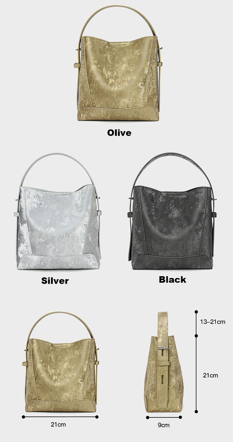 Chic Silk Leather Crossbody Shoulder Bag for Stylish Women