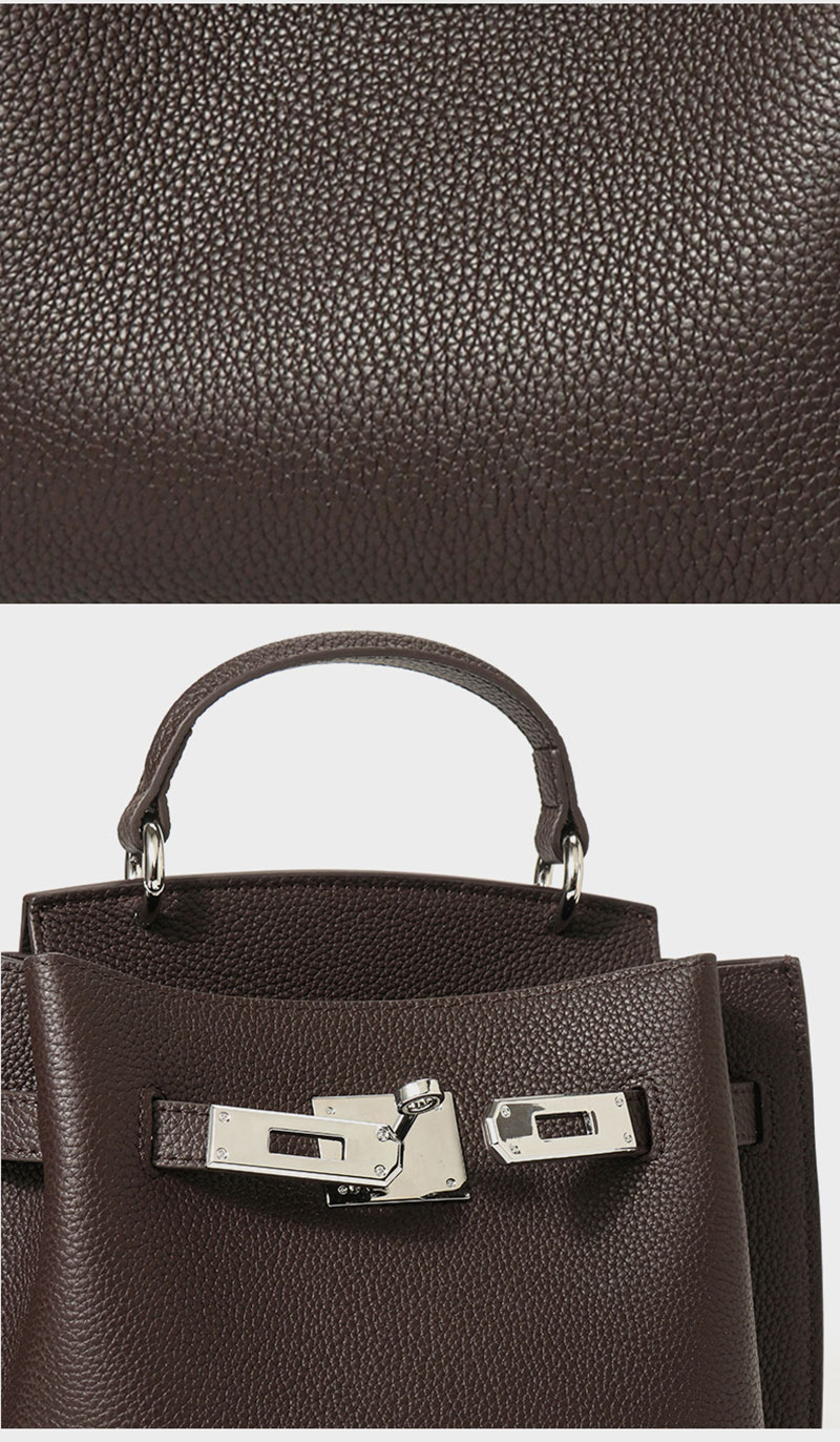 Designer Brand Premium Leather Tote Bag with Shoulder Strap for Women