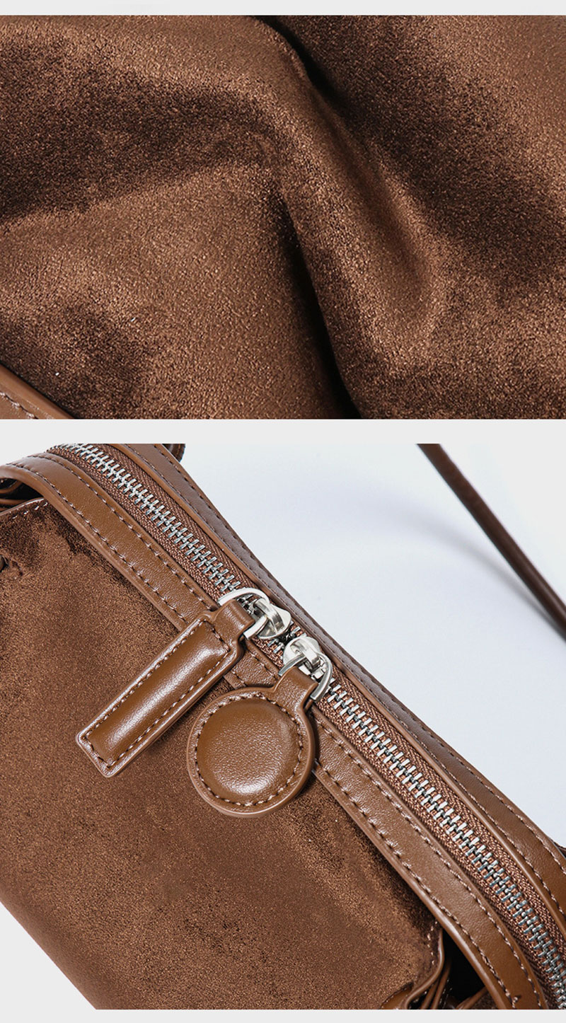 Premium Custom Design Suede Leather Shoulder Bag for Women