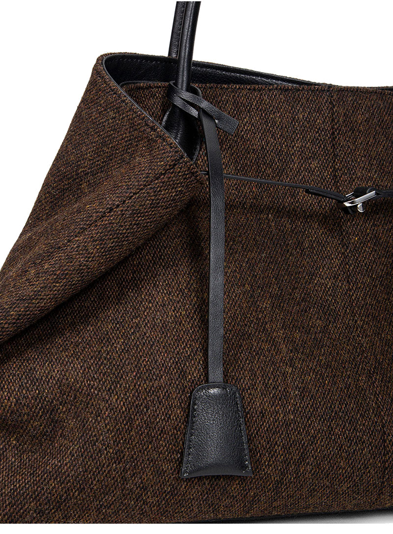 New Arrivel Premium Quality Wool and Sheep Leather Tote Bag for Women