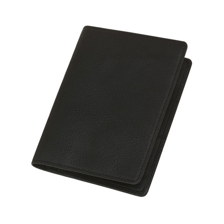 Wholesale price customized full grain leather passport cover holder travel case