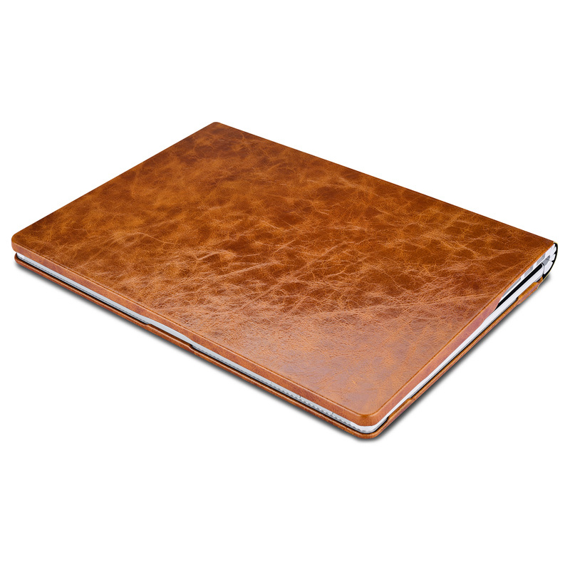 Factory price custom design premium leather tablet case Mircosoft surface book 2 tablet cover