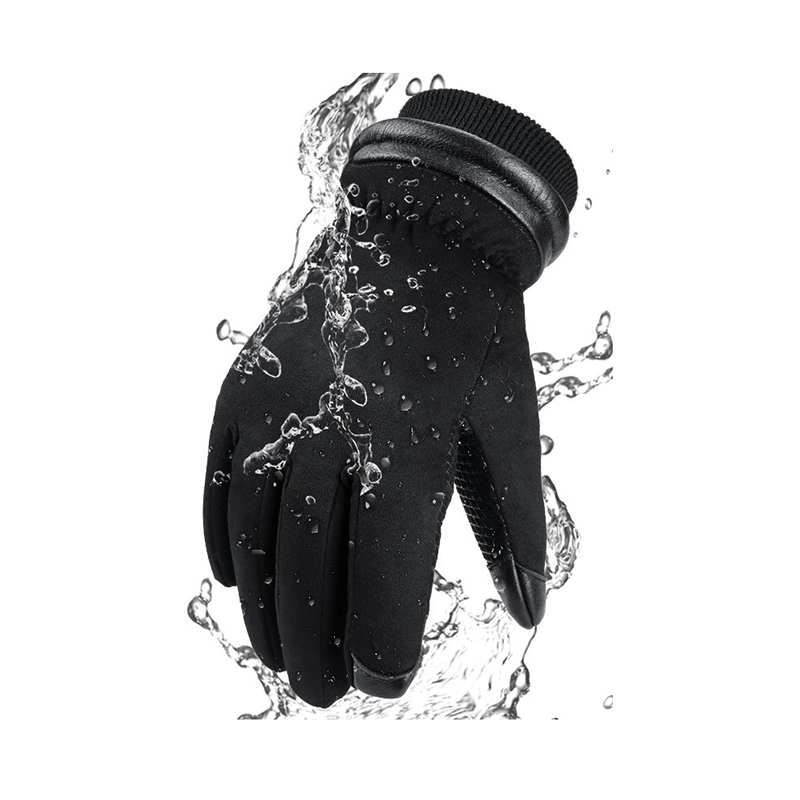 Wholesales Black Touchscreen Motorcycle Gloves Full Finger Protective Winter Gloves For Men