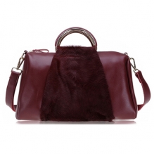 2017 fashion elegance ladies genuine leather handbag wholesale supplier