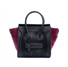 High end designer genuine leather handbags for women