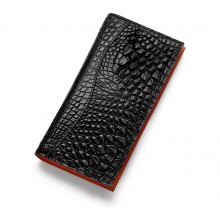 Hign end handmade genuine crocodile leather wallet manufacturer