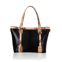 2017 fashion trends python grain cow leather ladies' handbag at low price manufacturers