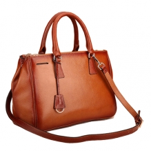 Trendy design womens leather handbag wholesale china factory