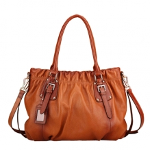 Top quality oem korean style women fashion leather handbag