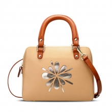 Best selling top quality women's genuine leather tote shoulder bag trend 2017