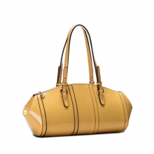 2017 newest design high end waterproof leather lady tote bag