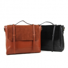 Fashion design big size genuine leather lady leather hand bag shoulder bag