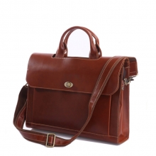 Wholesale branded high end vintage real leather lawyer briefcase handbag
