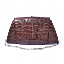 Designer luxury real aligator skin women sling shoulder bag for party