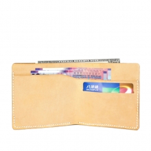 2017 Hot selling blank design men genuine leather wallet purse