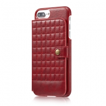 Hot selling good quality genuine leather iphone cover leather iphone8 case with cards holder