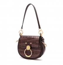 Newest design good quality crocodile print genuine leather shoulder bag women purse ladies handbags