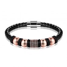 Amazon Hot Sales Handmade Fashion Jewelry Women Bracelet Leather Bracelet