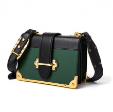 Wholesale price customized order mini size lady shoulder bag cow leather crossbody bag