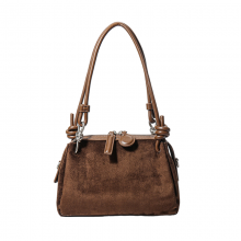 Premium Custom Design Suede Leather Shoulder Bag for Women