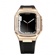 New arrival luxury design diamond crystal aple watch S7 case 44 45 41mm