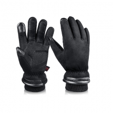 Wholesales Black Touchscreen Motorcycle Gloves Full Finger Protective Winter Gloves For Men