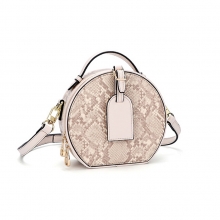 Factory latest design python pattern ladies purse mini PU bag designer bag PU leather women handbag