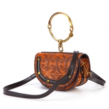 Factory price hot selling good quality new design genuine leather women handbag leather purse